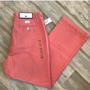 Vineyard Vines Jetty Red Club Pants